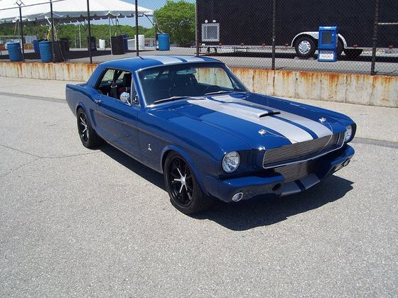 1965 Mustang: On the track